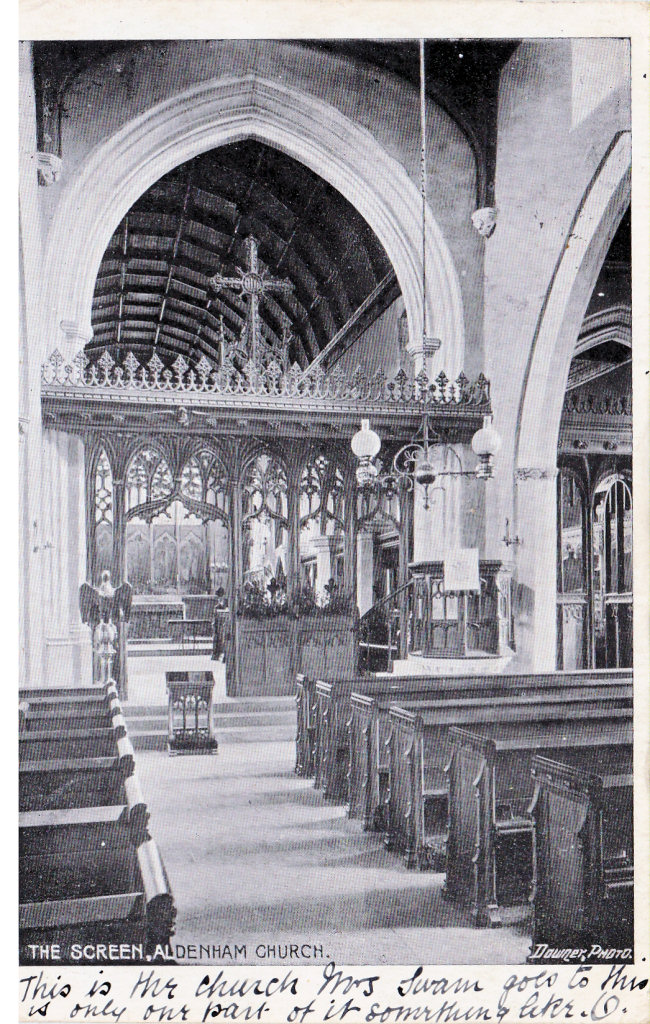 Place Aldenham Church (Hertfordshire Genealogy)